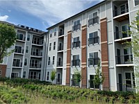 <b>Black Aluminum Balcony Railing and Julliette Railing at Monarch at Waugh Chapel in MD</b>